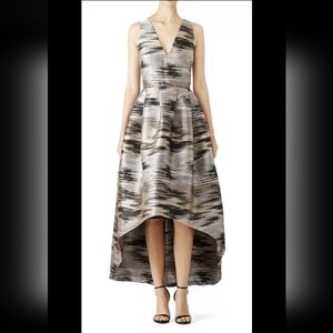 MASON HOSKER Silver Metallic Emerson Gown